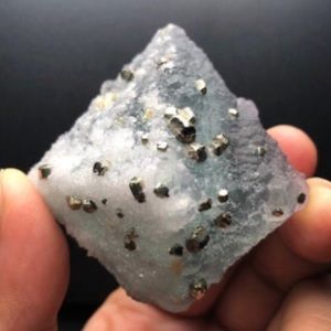 Fluorite Pyrite Crystal
